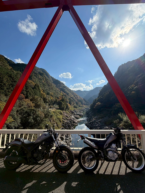 REBLLE250とトリッカーの画像 REBLLE250とトリッカー